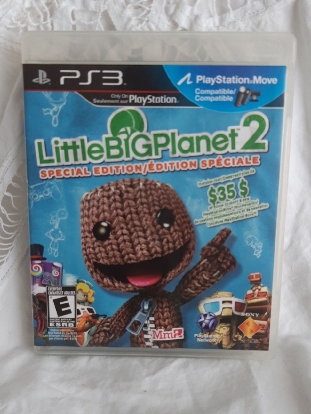 Sony LittleBigPlanet 2 Special Edition - Blue & Brown Cover